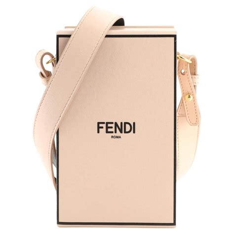 Fendi Vertical Box Crossbody Bag 